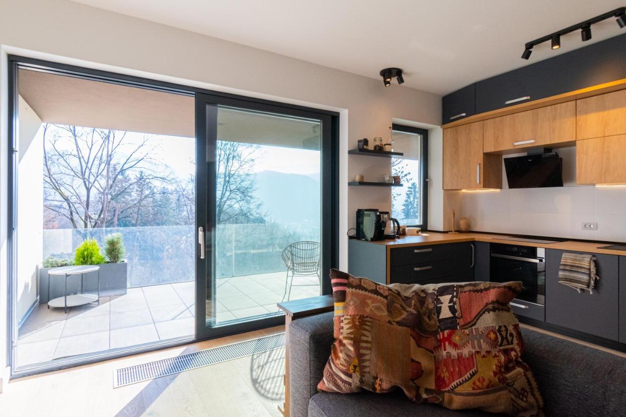 Mirador Bohemian Apt With Views Over Old Town And Tampa Mountain, Near Poiana 布拉索夫 外观 照片