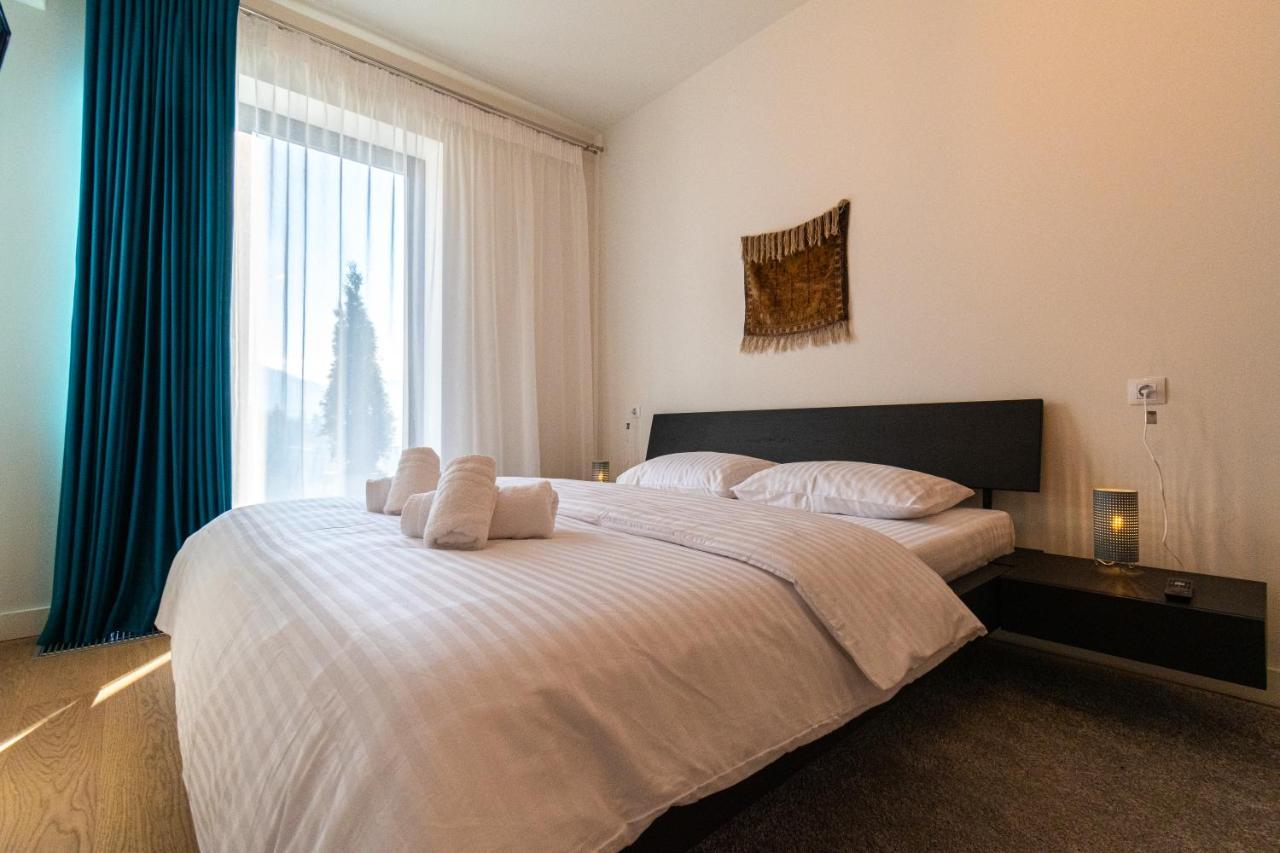 Mirador Bohemian Apt With Views Over Old Town And Tampa Mountain, Near Poiana 布拉索夫 外观 照片