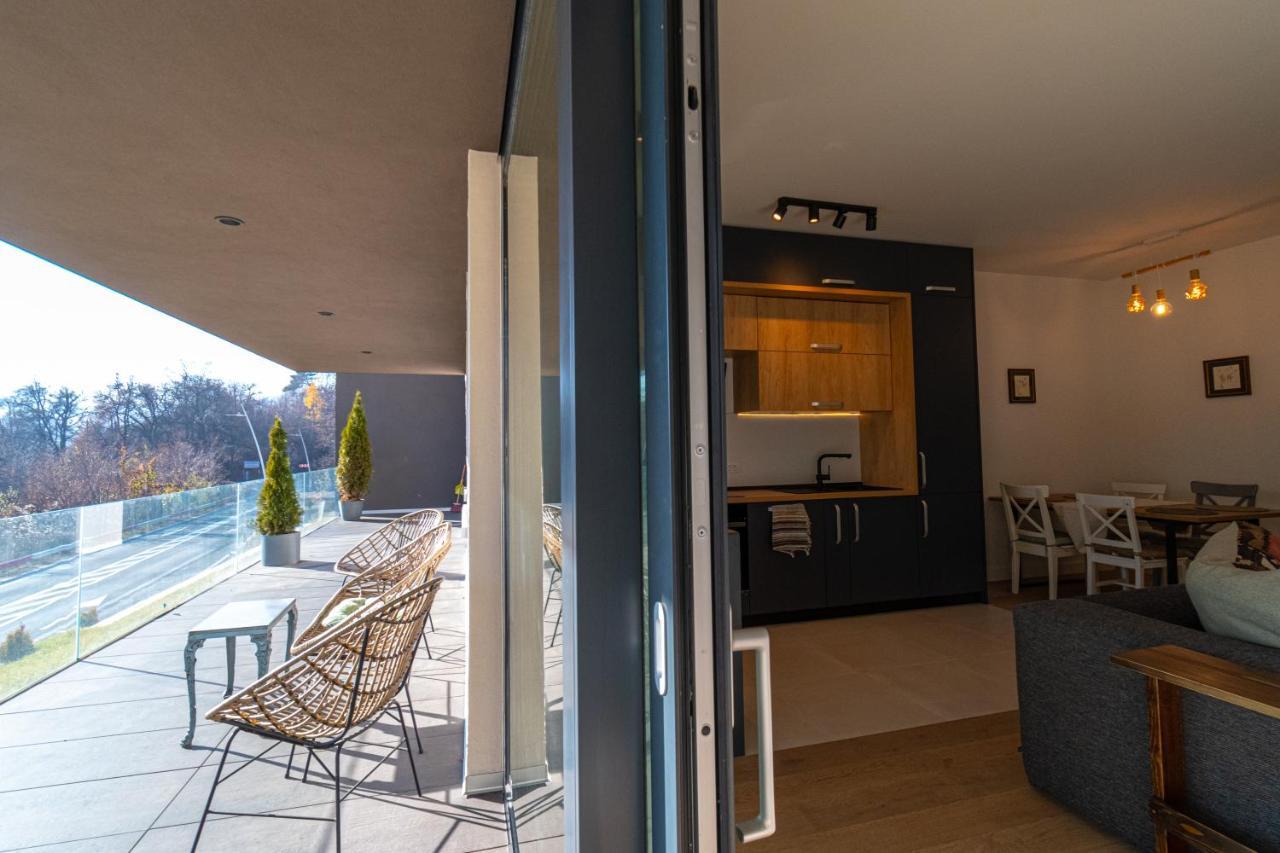 Mirador Bohemian Apt With Views Over Old Town And Tampa Mountain, Near Poiana 布拉索夫 外观 照片